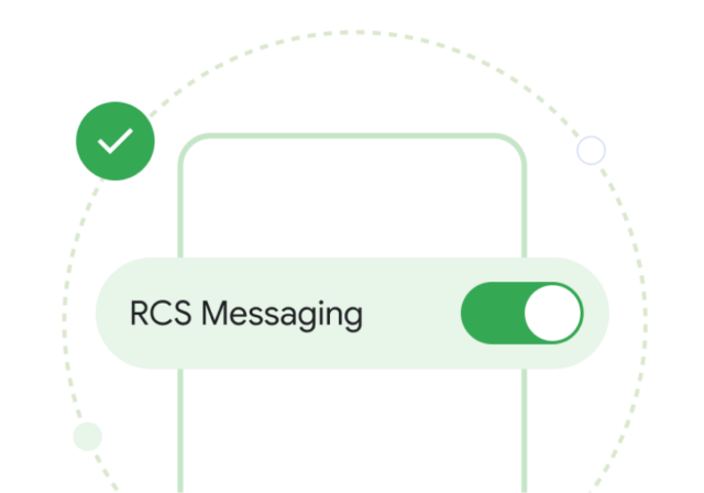 An example of RCS messaging.