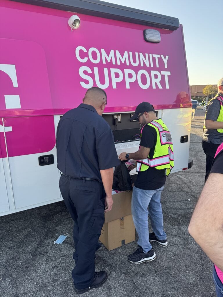 T-Mobile deploys community support trucks
