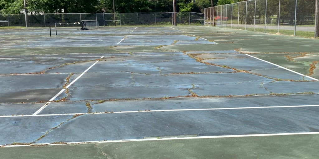 La ciudad de Eastman planea usar los fondos para reacondicionar las canchas de pickleball en Eastman City Park.